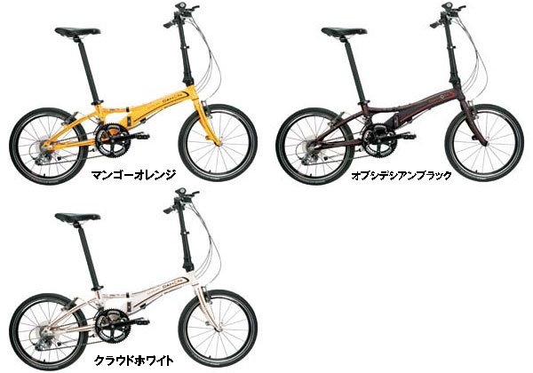 折りたたみ自転車 ダホン Visc. P18 2012モデル 東京・銀座の自転車屋・東洋物産輪業の商品案内